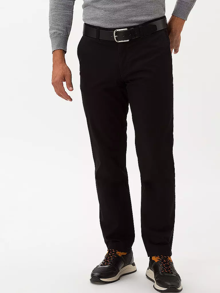 EUREX | Chino Slim Fit "Jim S" | Negro