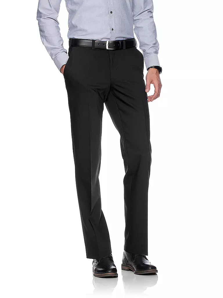 EUREX | Pantalón de lana Jan 317 | Negro