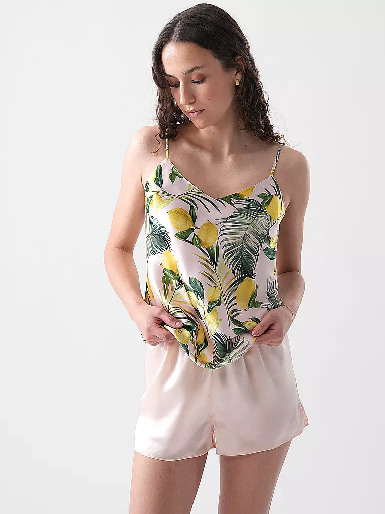 EVA BITZER | Seidentop delicate rose | Amarillo