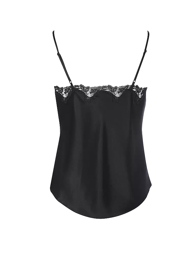 EVA BITZER | Seidentop | Negro