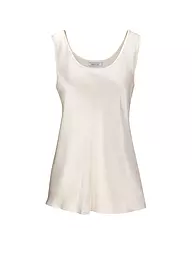 EVA BITZER | Top de seda | Crema