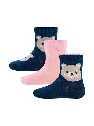 EWERS | Calcetines infantiles, paquete de 3, azul marino