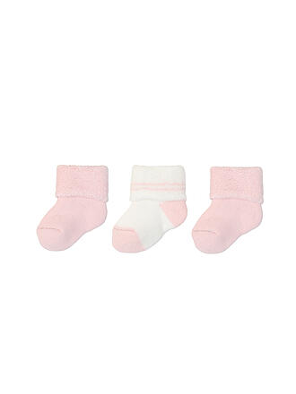 EWERS | Calcetines de bebé, paquete de 3, rosa