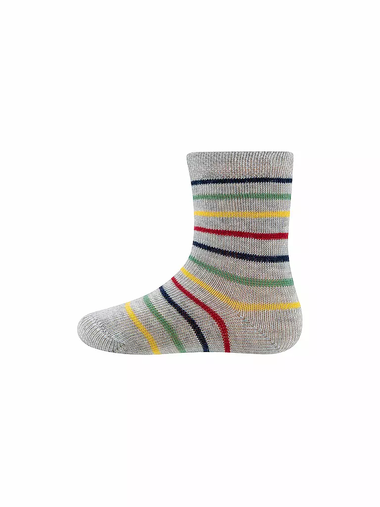 EWERS | Calcetines de bebé, paquete de 2, gris jaspeado | 