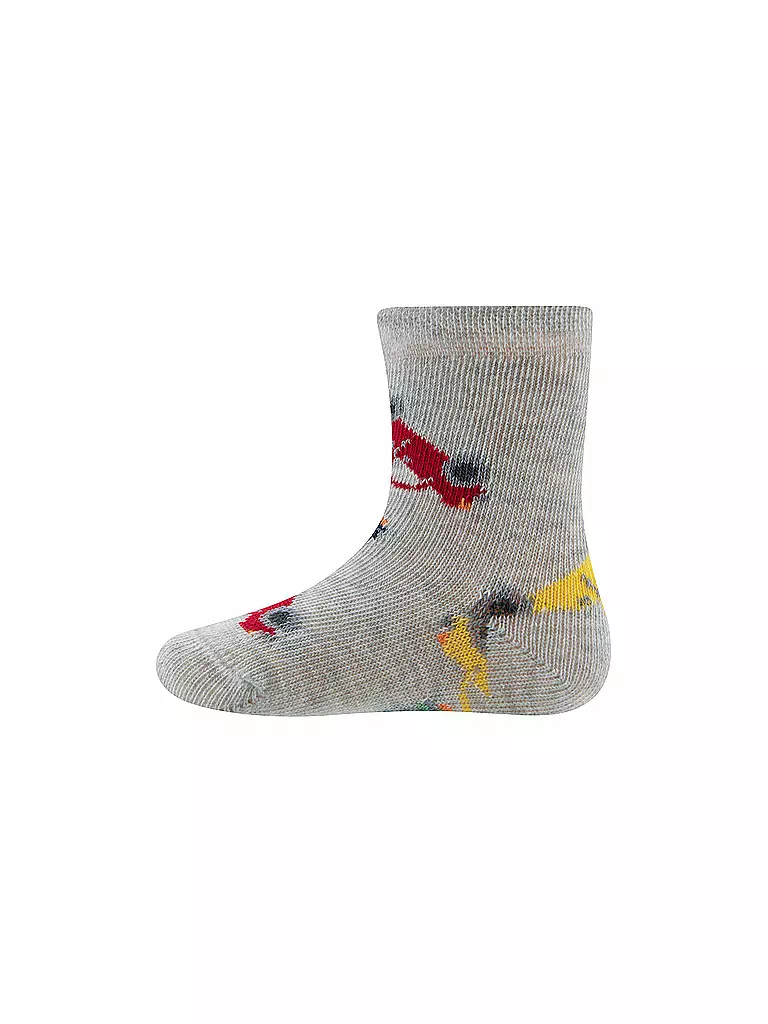 EWERS | Calcetines de bebé, paquete de 2, gris jaspeado | 