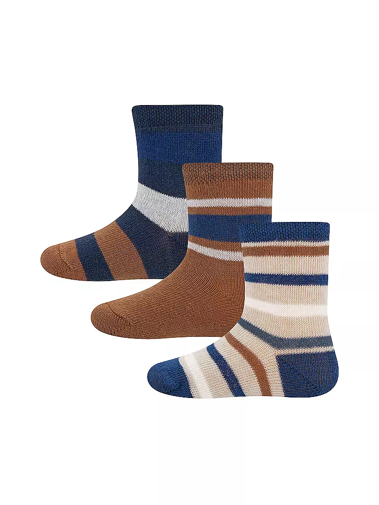 EWERS | Calcetines de bebé, paquete de 3, azul | Azul