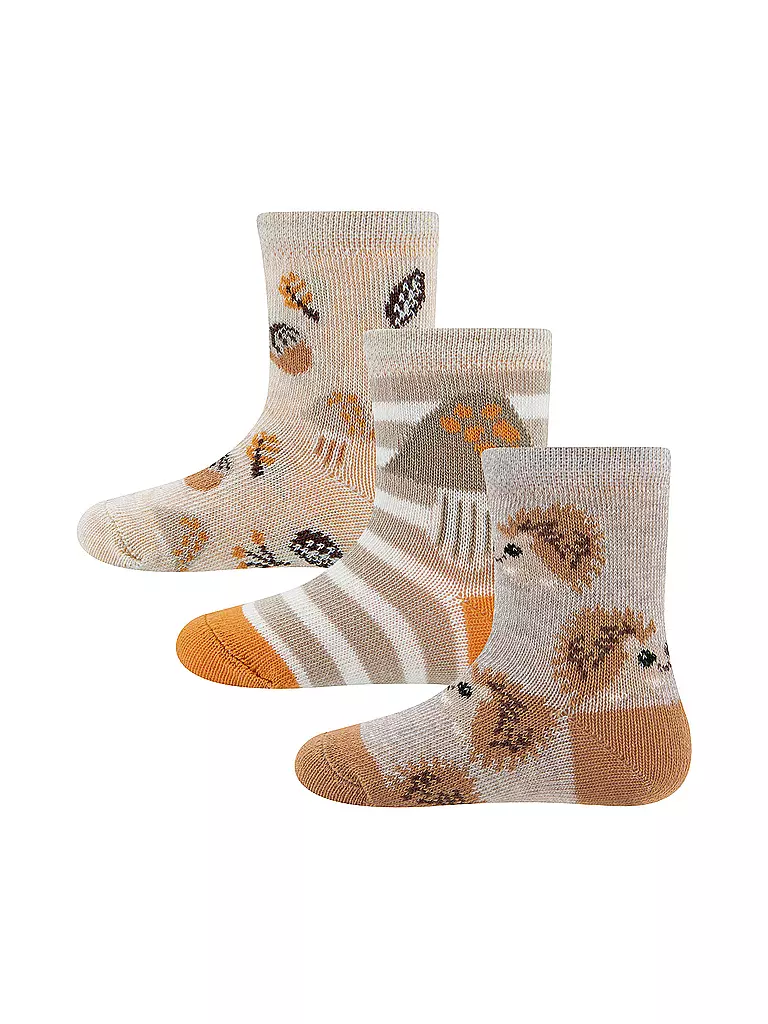 EWERS | Calcetines de bebé, paquete de 3, beige | Beige