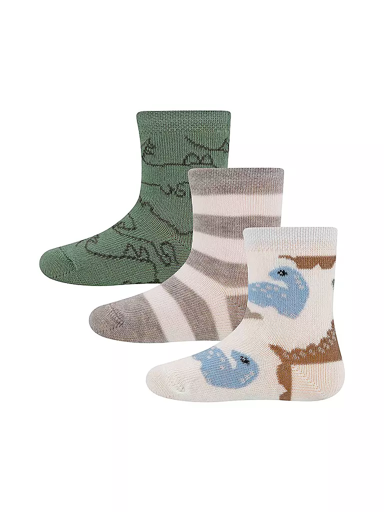 EWERS | Calcetines de bebé, paquete de 3, blanco hueso | Crema