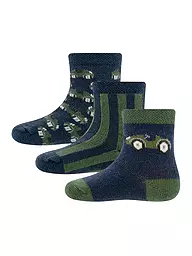 EWERS | Calcetines de bebé, paquete de 3, marino | Azul oscuro