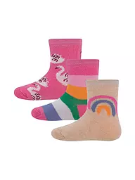 EWERS | Calcetines de bebé, paquete de 3, rosa | Fucsia