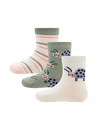 EWERS | Calcetines de niña, paquete de 3 | Verde claro