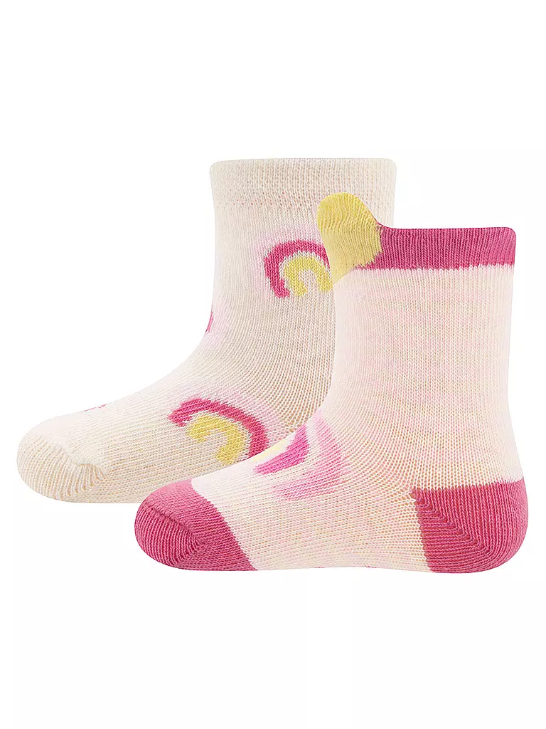 EWERS | Calcetines para bebé niña, paquete de 2 | Rosa