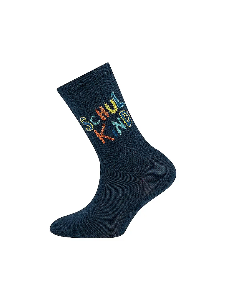 EWERS | Calcetines para niños SCHULKIND | Azul oscuro