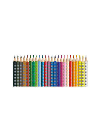 FABER-CASTELL | Lápiz de color Colour Grip, estuche de cartón de 24