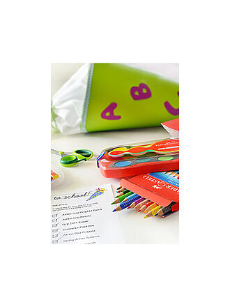 FABER-CASTELL | Lápiz de color Jumbo Grip, estuche de cartón de 12
