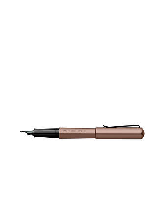 FABER-CASTELL | Pluma estilográfica Hexo, grosor de trazo F, bronce