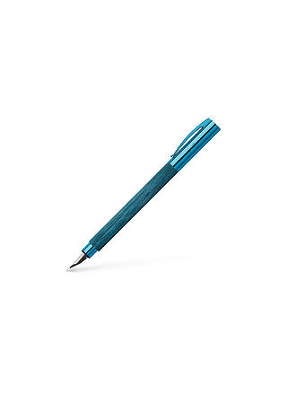 FABER-CASTELL | Pluma estilográfica AMBITION BLUE WOOD M