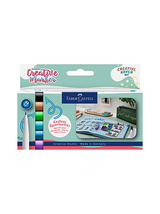 FABER-CASTELL | Goaf Kreativ Marker 1.5 Set 6 piezas Haven