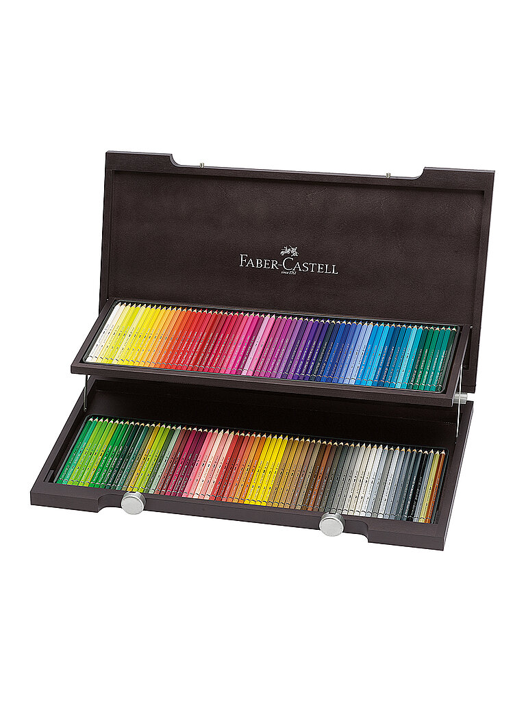 FABER-CASTELL Albrecht Dürer Lápiz Acuarelable 120 unidades Estuche de Madera marrón