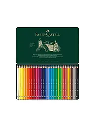 FABER-CASTELL | Albrecht Dürer Aquarellstift 36er Metalletui | Verde oscuro