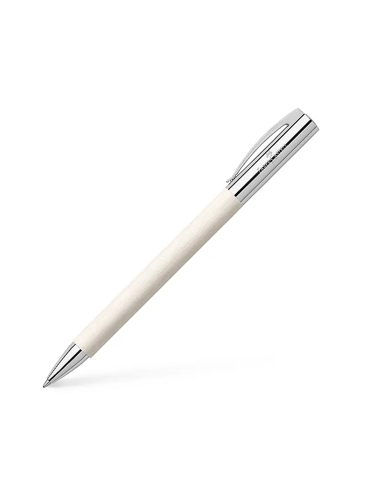 FABER-CASTELL | Bolígrafo Ambition de resina preciosa | Blanco