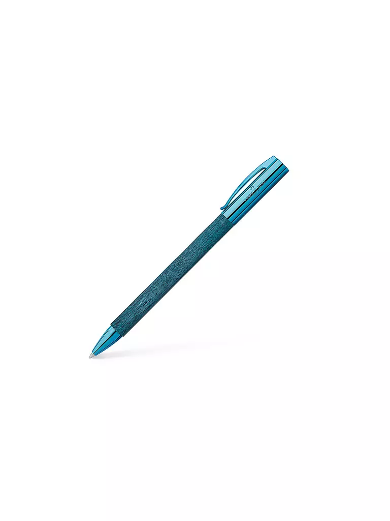 FABER-CASTELL | Bolígrafo giratorio AMBITION BLUE WOOD | Azul
