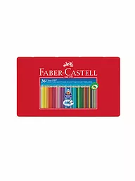 FABER-CASTELL | Buntstift Colour Grip Estuche metálico de 36 | Sin color