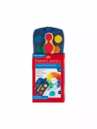 FABER-CASTELL | Connector Caja de acuarelas opacas, azul, 12 colores más blanco opaco | Sin color