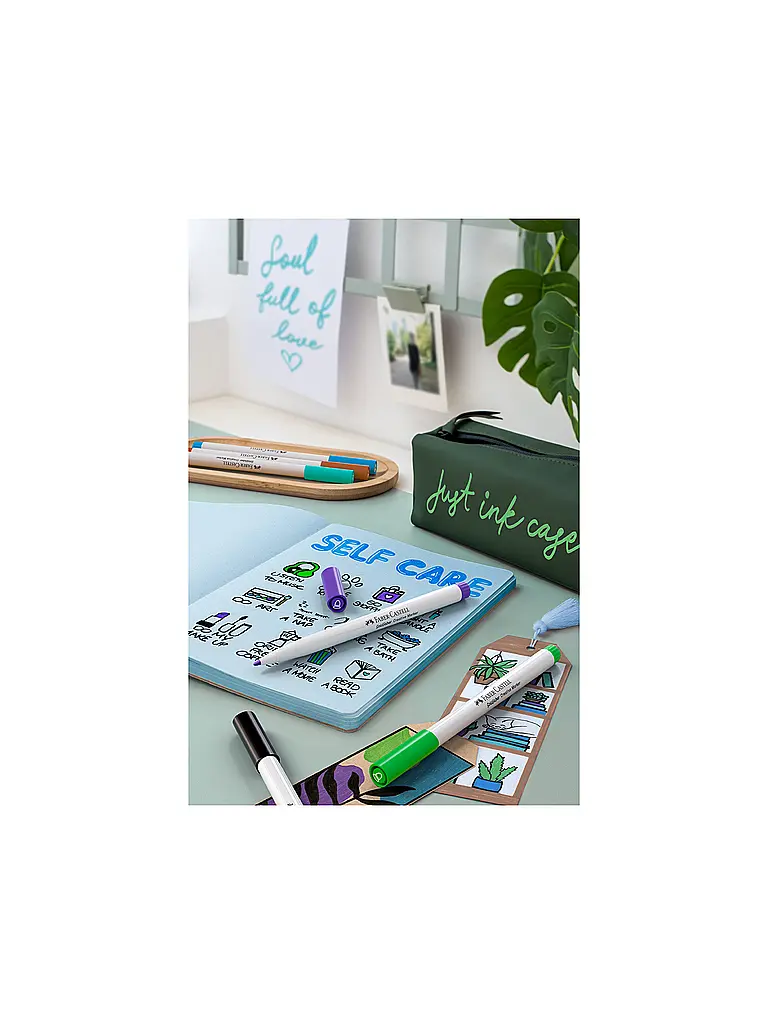 FABER-CASTELL | Goaf Kreativ Marker 1.5 Set 6 piezas Haven | 