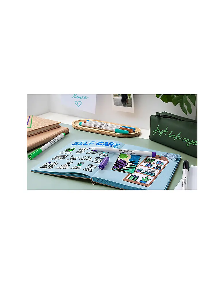 FABER-CASTELL | Goaf Kreativ Marker 1.5 Set 6 piezas Haven | 