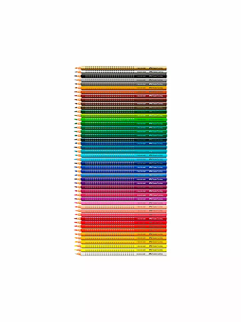 FABER-CASTELL | Lápiz de color Colour Grip, estuche de cartón de 48 unidades | 