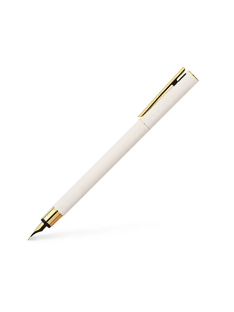 FABER-CASTELL | Neo Slim Pluma estilográfica, grosor de trazo F, oro malvavisco | 