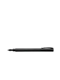 FABER-CASTELL | Pluma estilográfica Ambition All Black, grosor de trazo B, negro | Negro