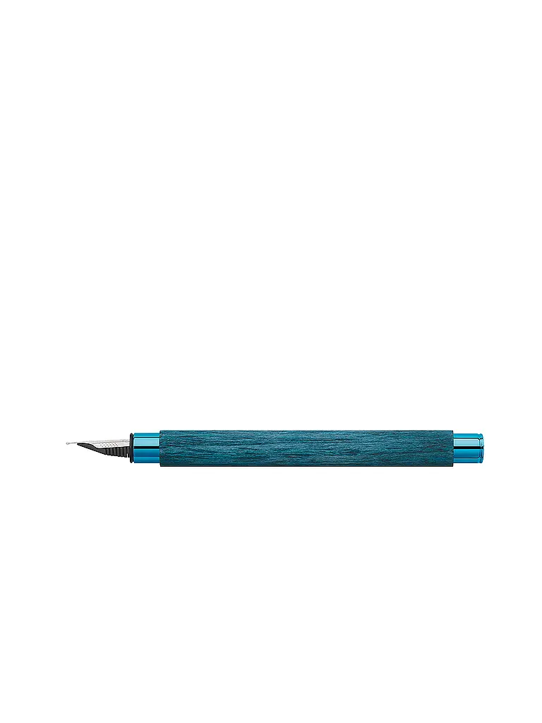 FABER-CASTELL | Pluma estilográfica AMBITION BLUE WOOD M | Azul