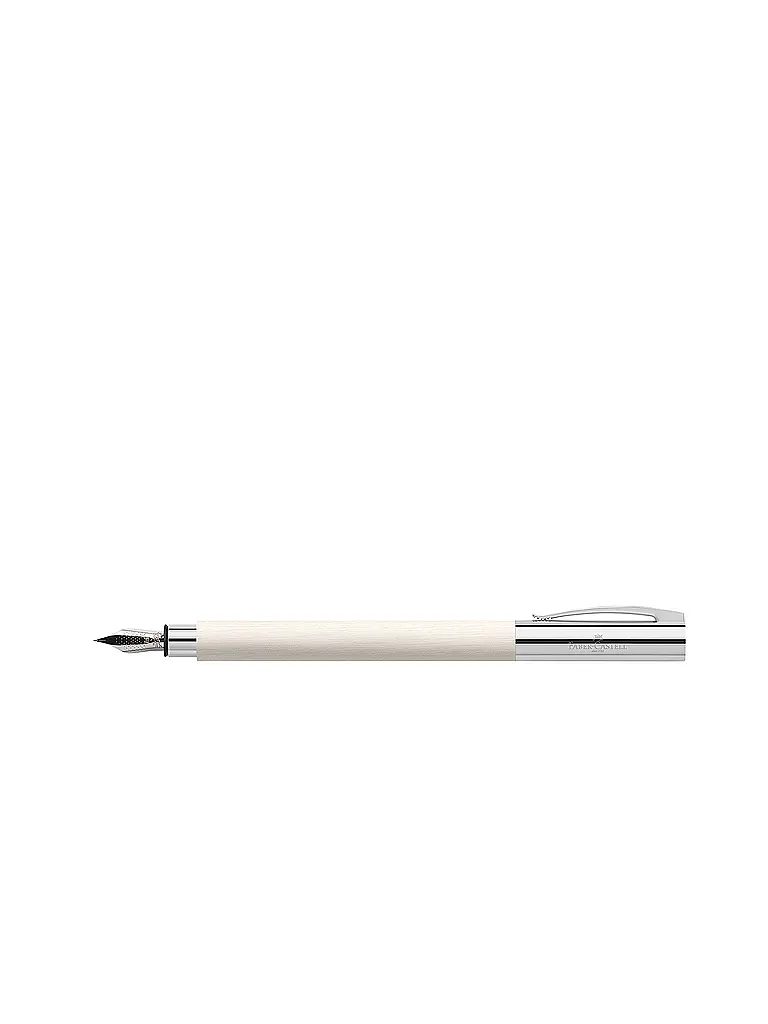FABER-CASTELL | Pluma estilográfica AMBITION EDELHARZ CINEMATIC White | Blanco