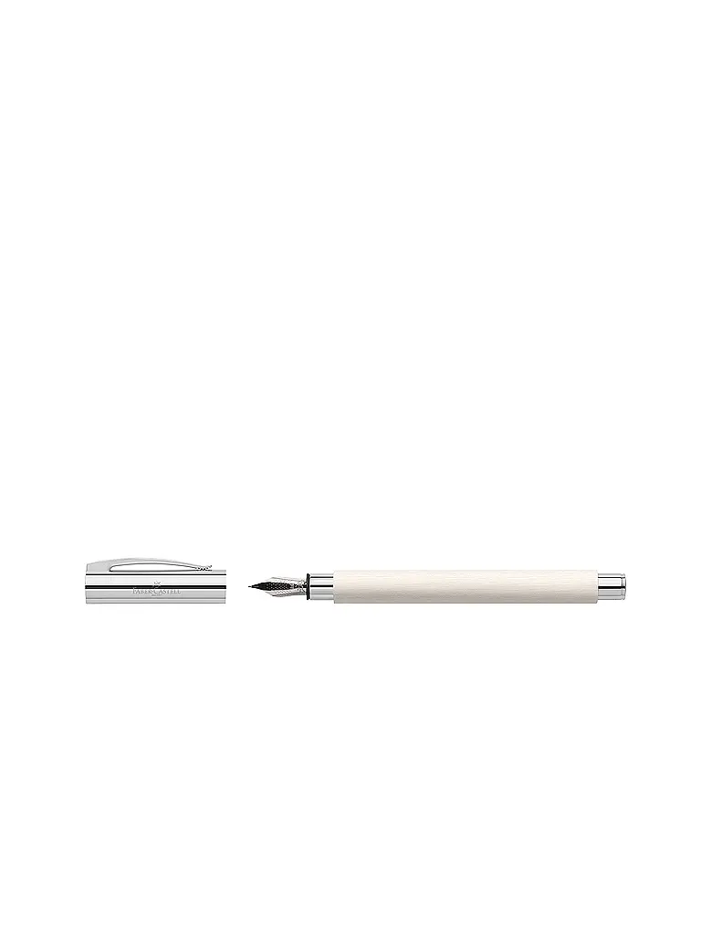 FABER-CASTELL | Pluma estilográfica AMBITION EDELHARZ CINEMATIC White | 
