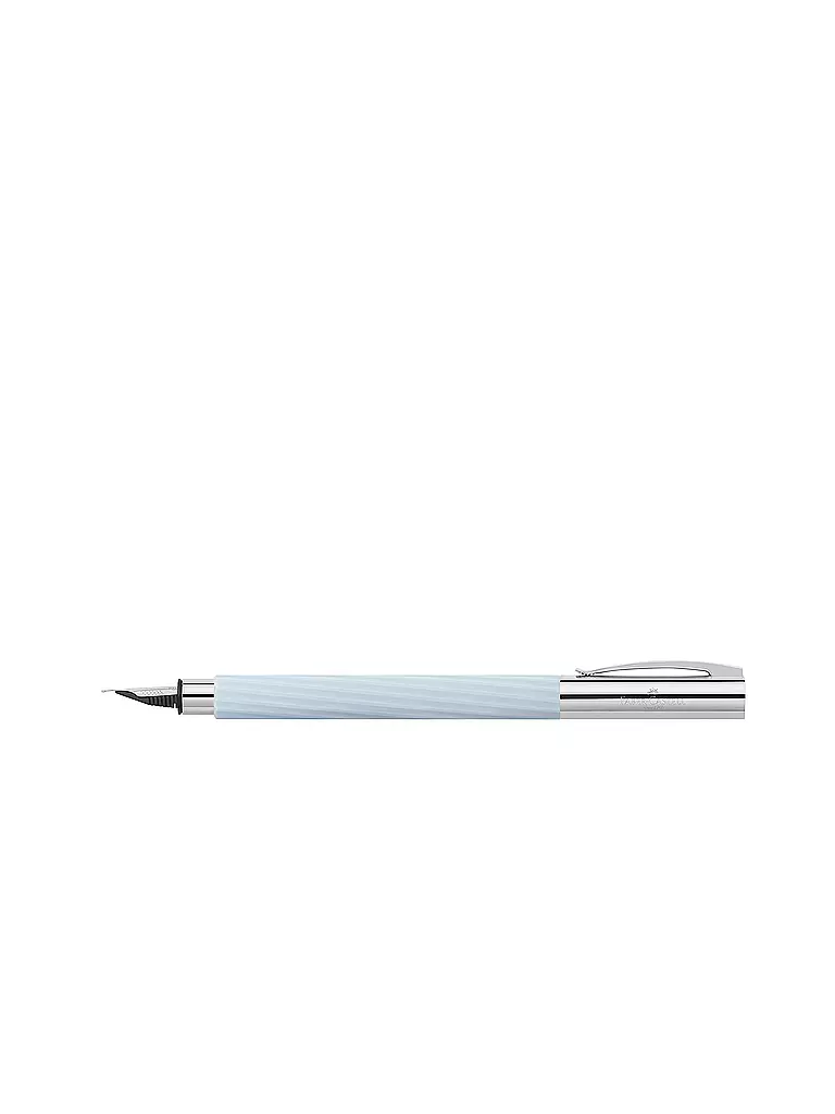 FABER-CASTELL | Pluma estilográfica AMBITION ITALIC ICE BLUE F | Sin color