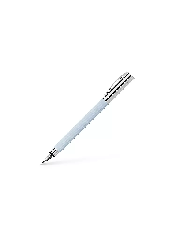 FABER-CASTELL | Pluma estilográfica AMBITION ITALIC ICE BLUE M | Sin color