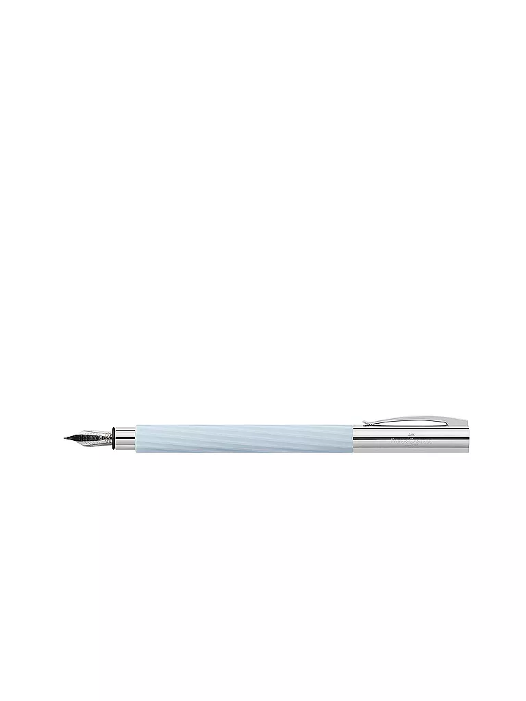 FABER-CASTELL | Pluma estilográfica AMBITION ITALIC ICE BLUE M | Sin color