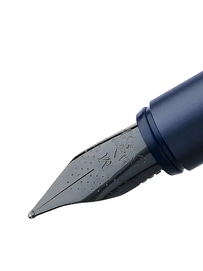 FABER-CASTELL | Pluma estilográfica de aluminio Neo Slim, grosor de trazo F, azul oscuro | 