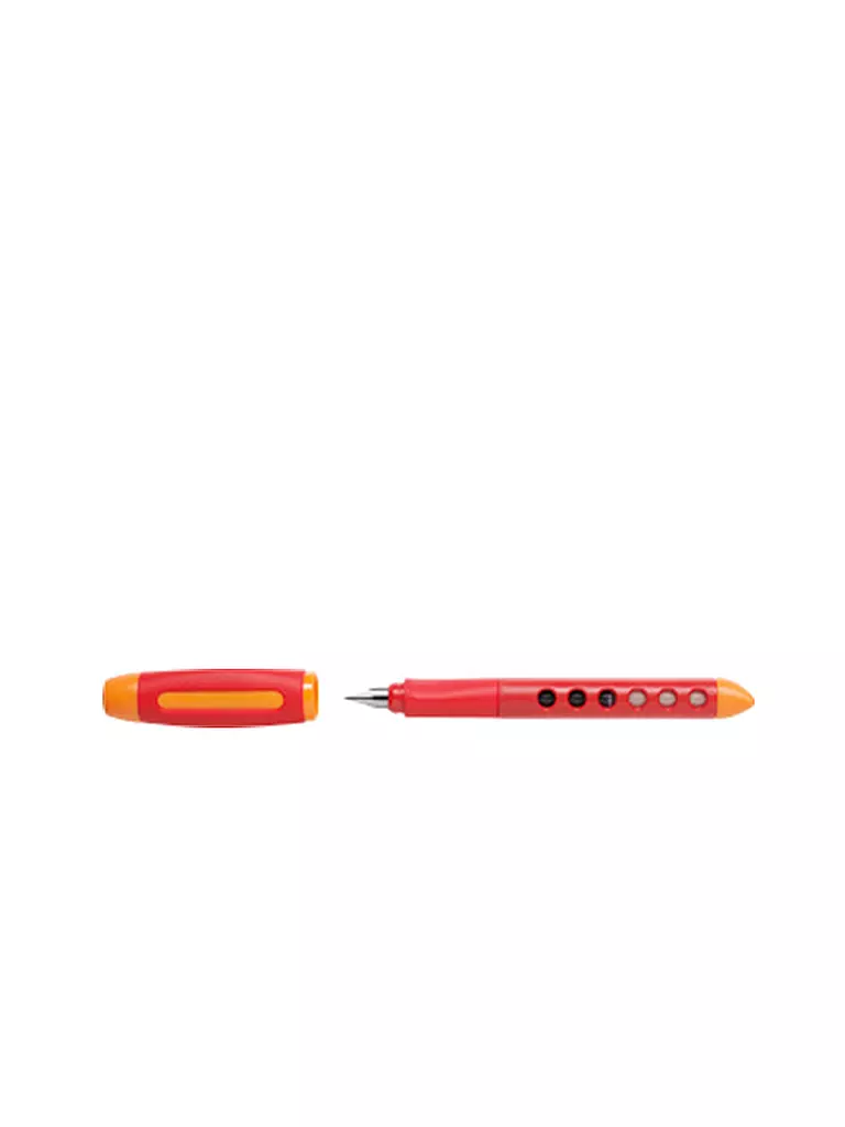 FABER-CASTELL | Pluma estilográfica escolar Scribolino, para diestros, roja | Sin color