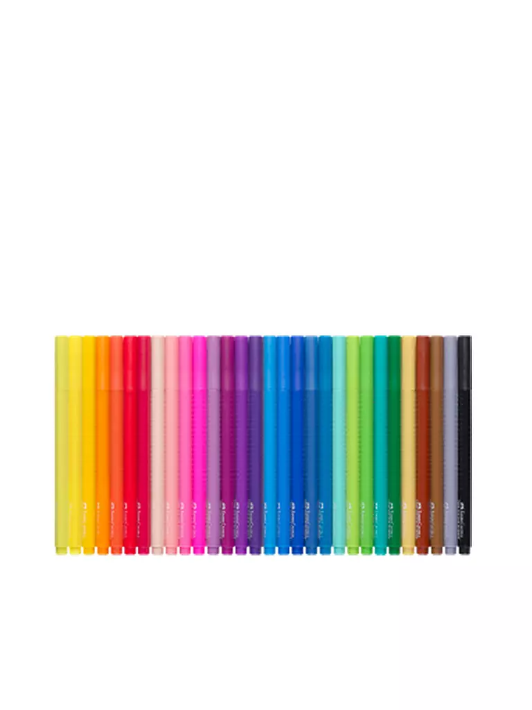 FABER-CASTELL | Rotulador Grip, estuche de 30 | Sin color