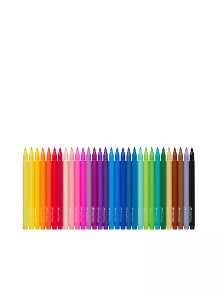 FABER-CASTELL | Rotulador Grip, estuche de 30 | 