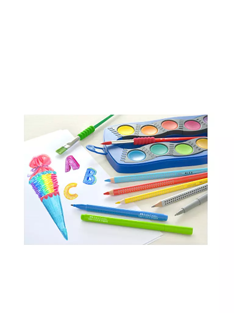FABER-CASTELL | Rotulador Grip, estuche de 30 | 
