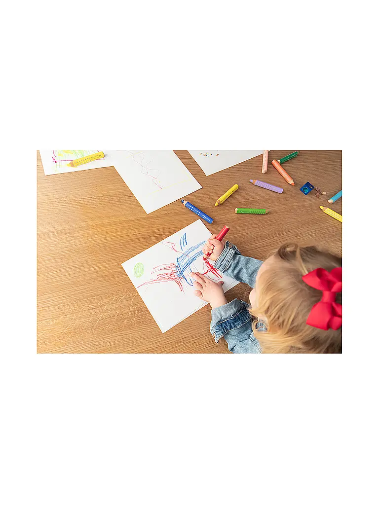 FABER-CASTELL | Set de 10 lápices de colores Grippy | Multicolor