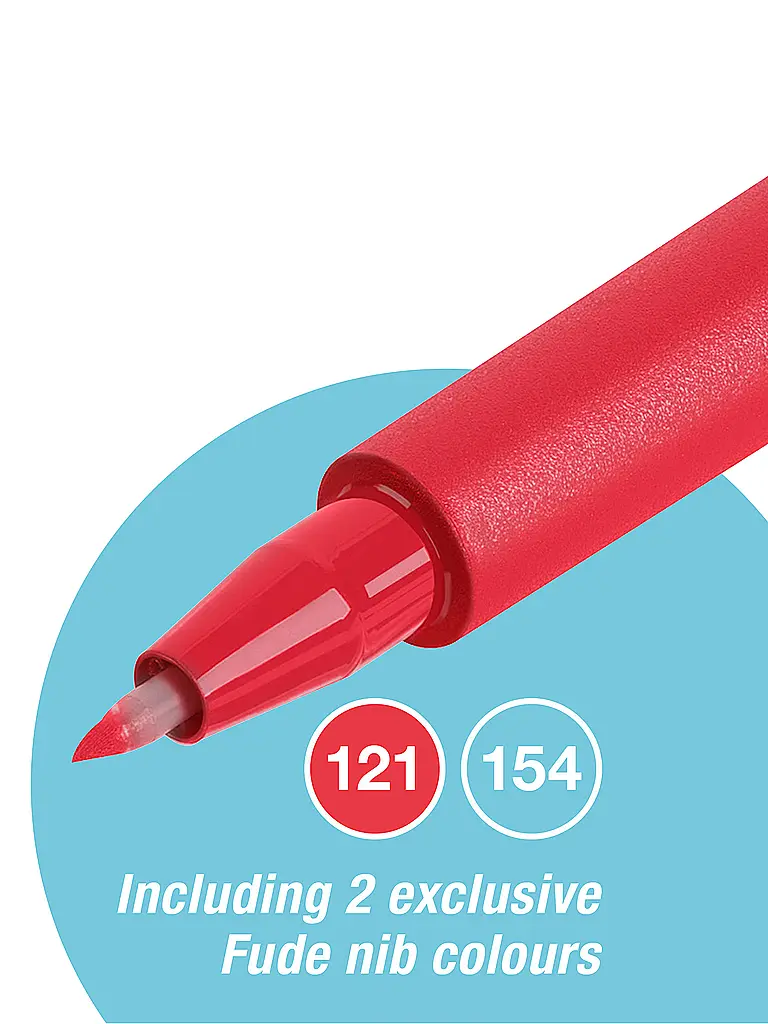 FABER-CASTELL | Set de rotuladores de tinta china 12 pzas. LONDRES | 