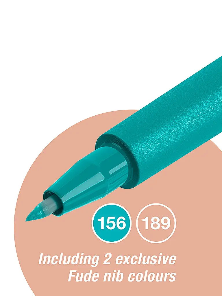 FABER-CASTELL | Set de rotuladores de tinta china de 12 piezas Pitt Artist Pen | 