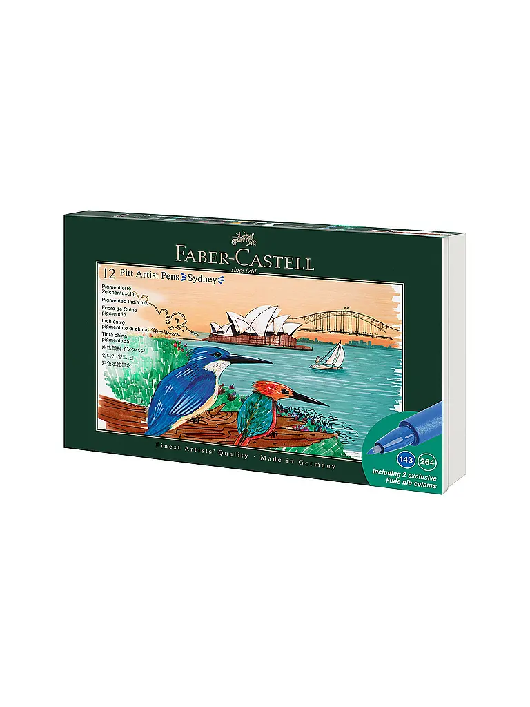 FABER-CASTELL | Tuschestift Set 12tlg. SYDNEY | 