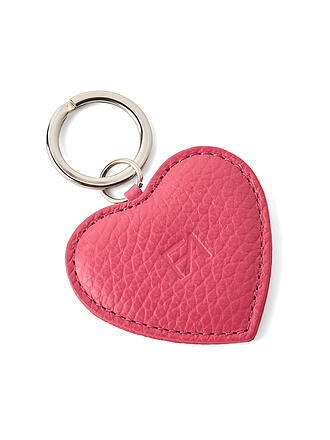 FABRIANO | Llavero Corazón Grande Rosa