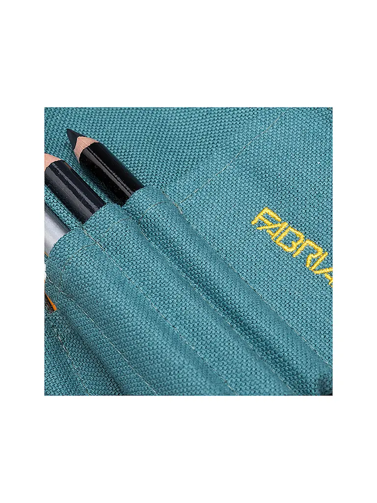 FABRIANO | Rollo de lápices de colores con 24 lápices de colores Aquamarina | 